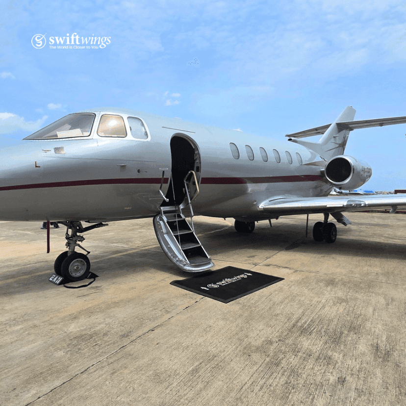 Hawker 800XP aircraft